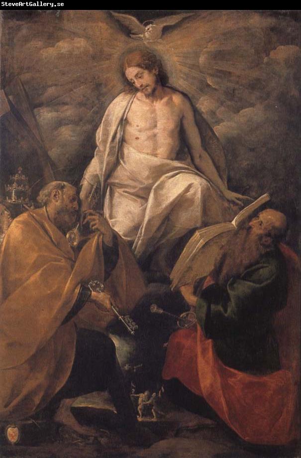 CRESPI, Giovanni Battista Christ appearing to Peter and Paul